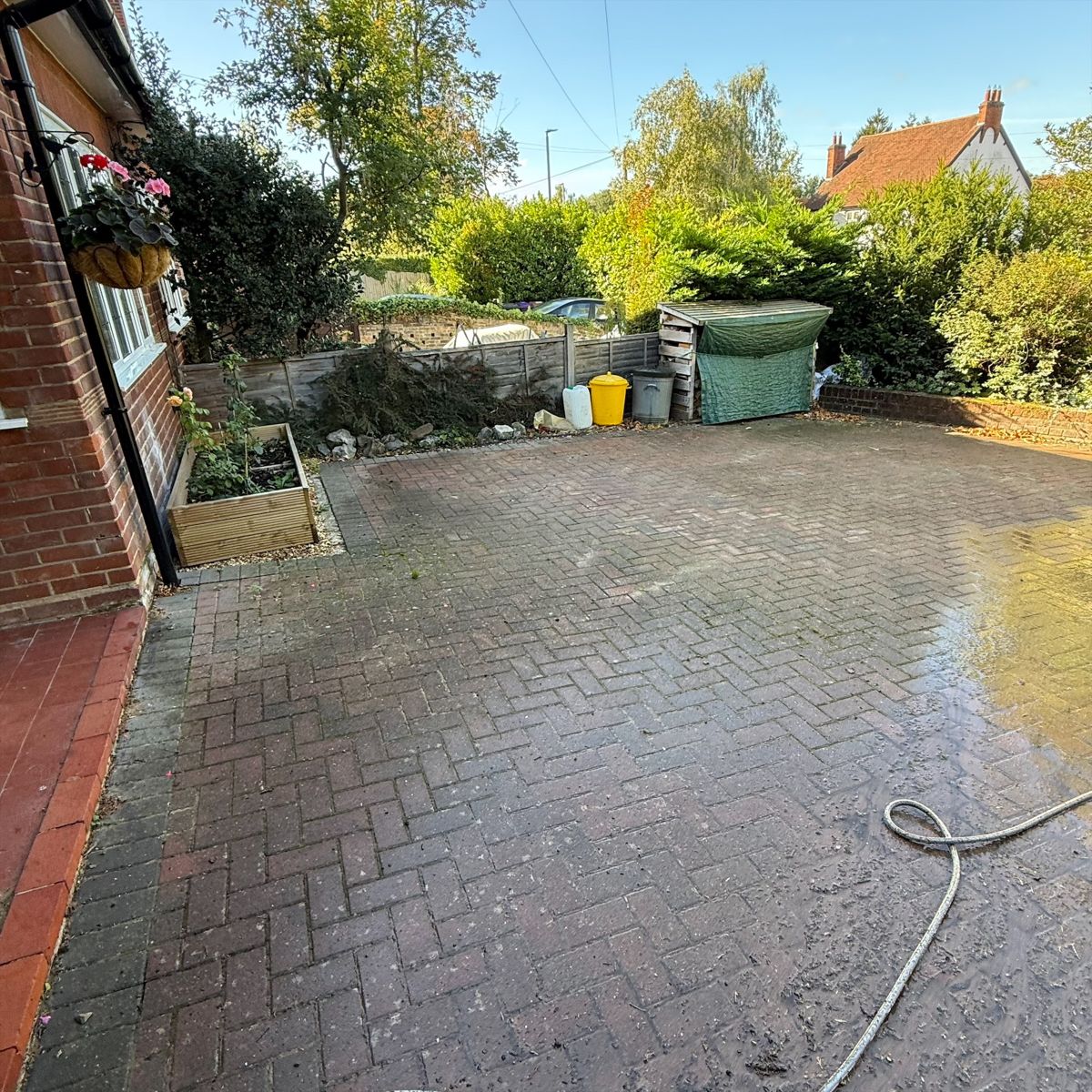 Block drive before